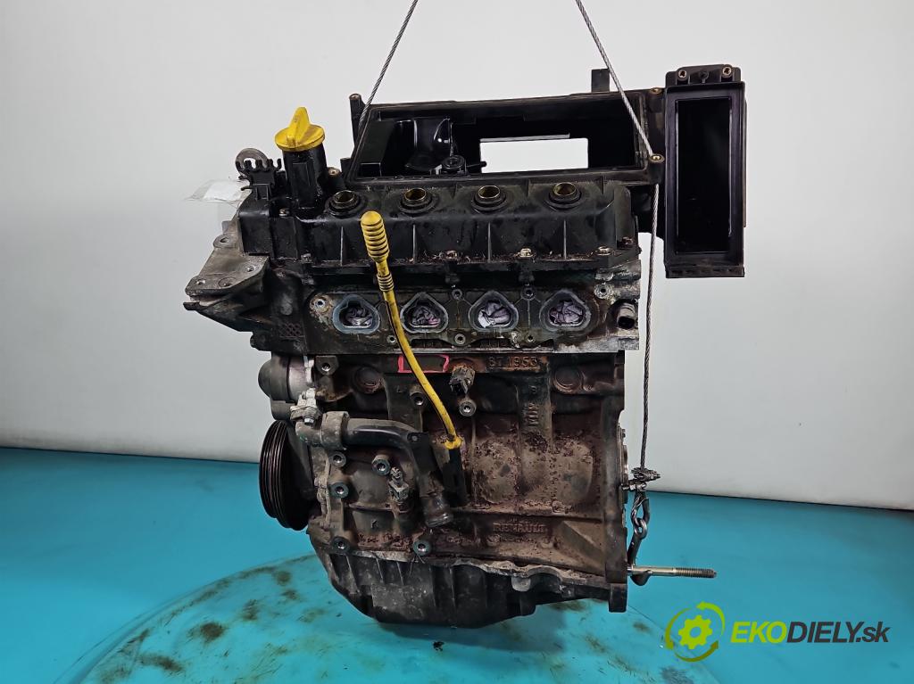 Renault Clio II 1998-2012 1,2.0 16V 75 HP manual 55 kW 1149 cm3 3- motor benzín: D4F712