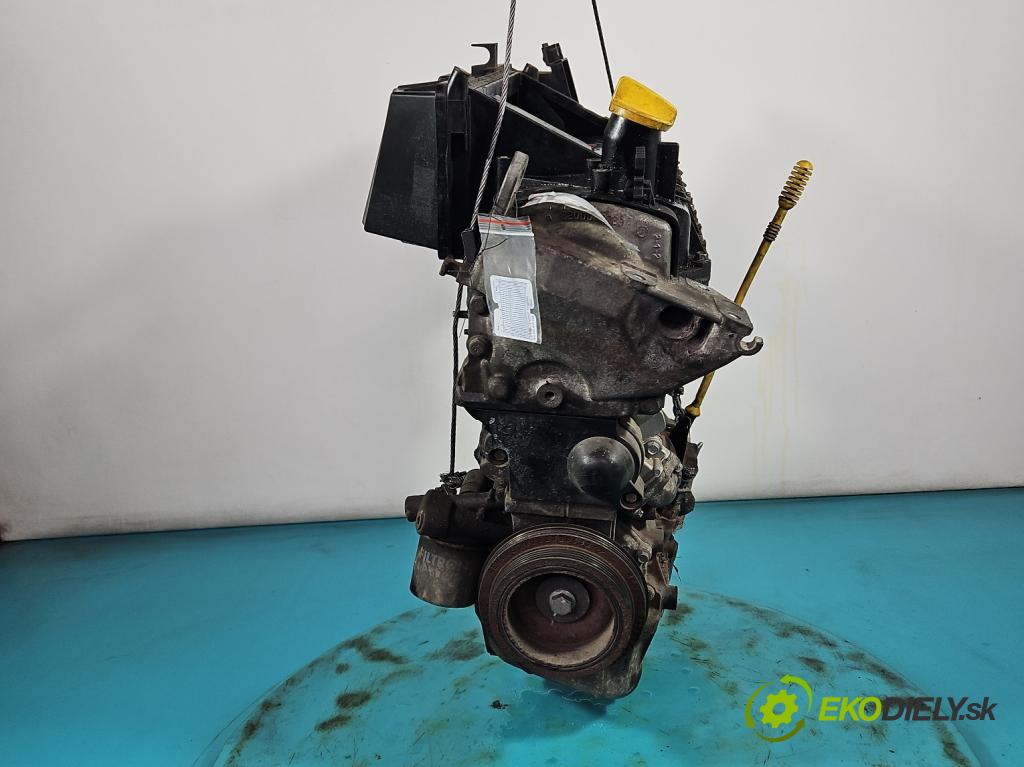 Renault Clio II 1998-2012 1,2.0 16V 75 HP manual 55 kW 1149 cm3 3- motor benzín: D4F712
