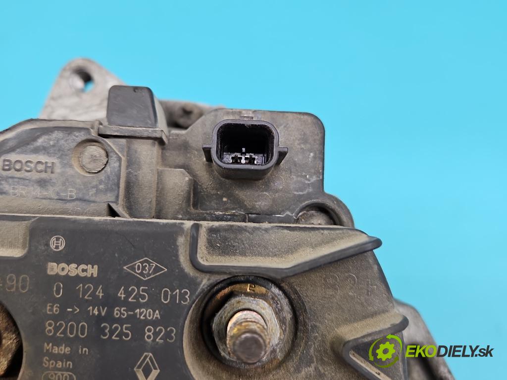Renault Modus 1.4 16V 98 HP manual 72 kW 1390 cm3 5- Alternator 8200325823 (Alternátor)