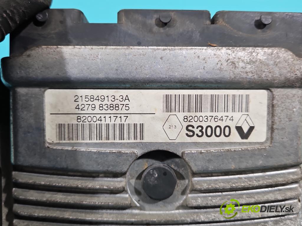 Renault Modus 1.4 16V 98 HP manual 72 kW 1390 cm3 5- riadiaca jednotka motora 8200376474