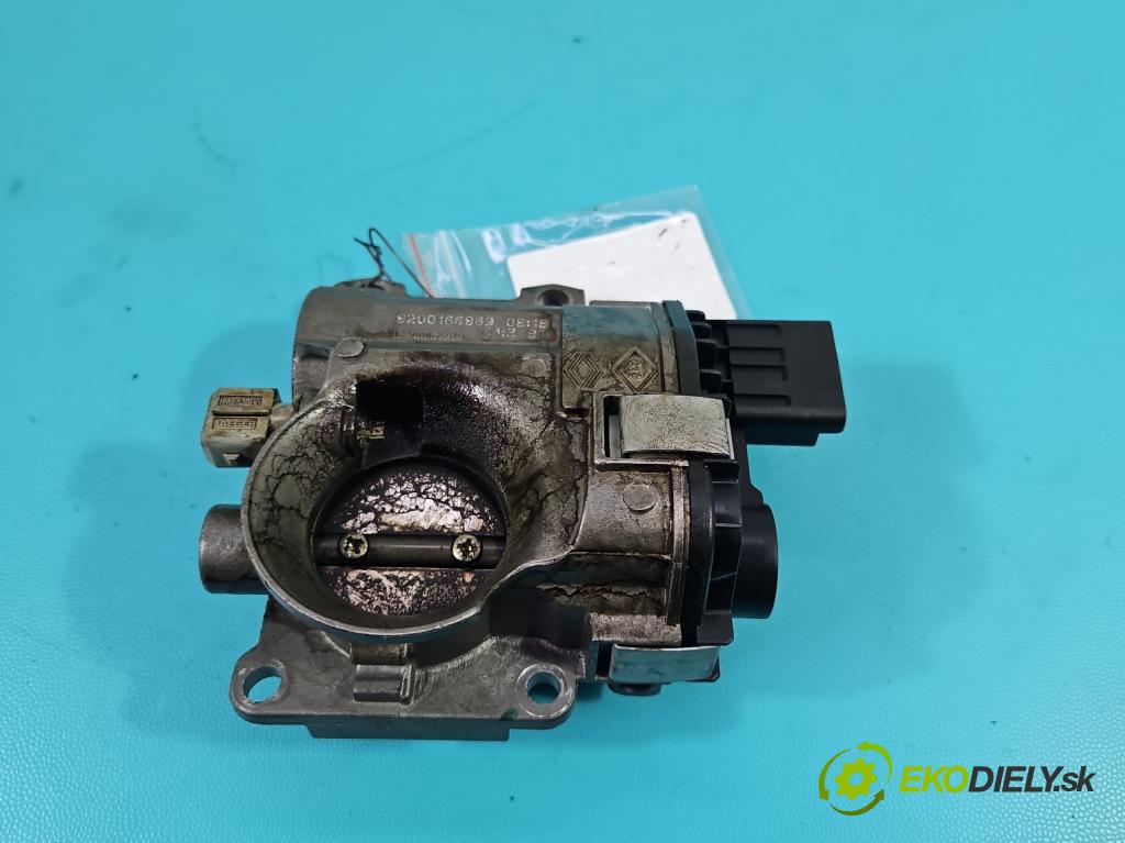 Renault Clio II 1998-2012 1,2.0 16V 75 HP manual 55 kW 1149 cm3 3- klapka 8200067219 (Škrtiaca klapka)