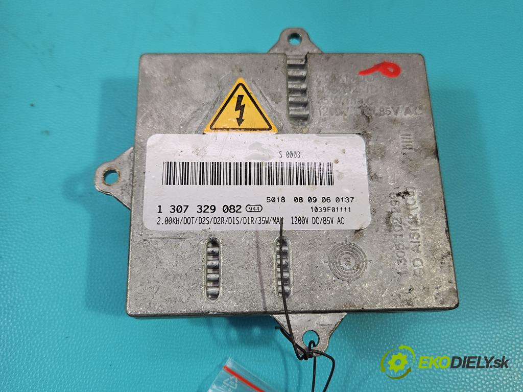 Opel Zafira A 1999-2005 2.0 dti 101 HP manual 74 kW 1995 cm3 5- střídač: xenon 1307329082 (Riadiaca jednotka xenónu)