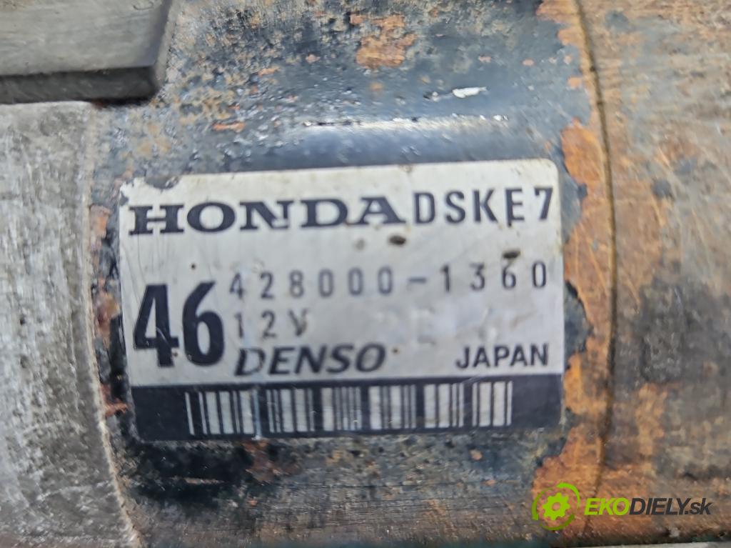 Honda Accord VII 2002-2008 2.0 16V 155 HP manual 114 kW 1998 cm3 4- štartér 428000-1360 (Štartér)