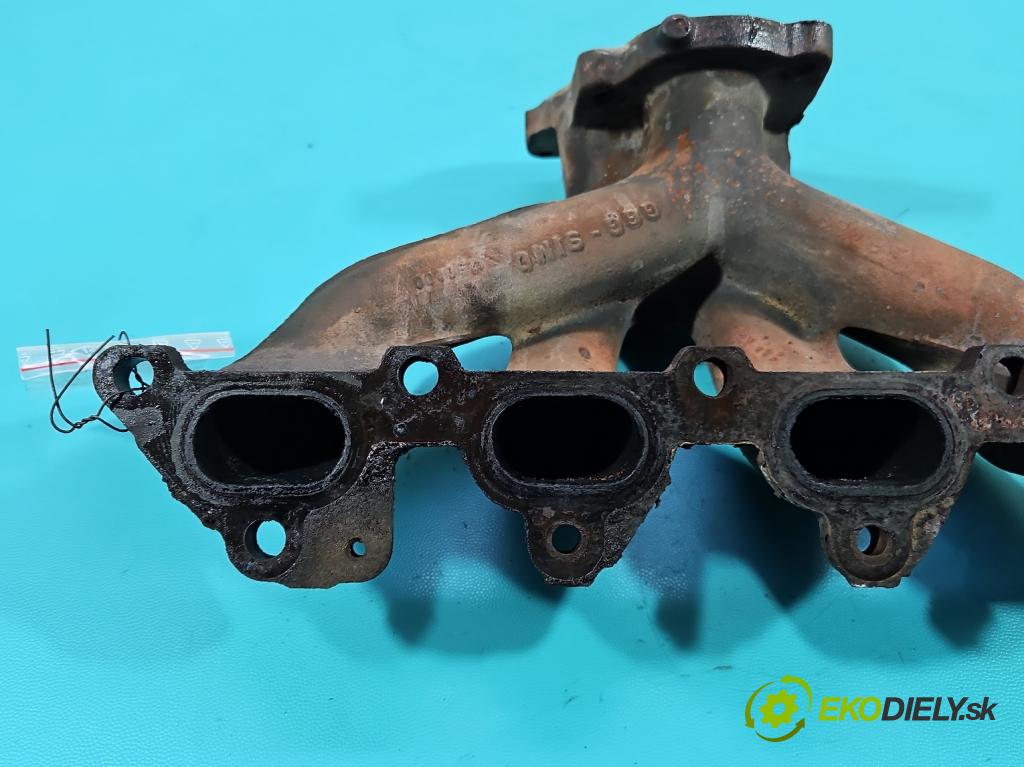 Opel Astra II 1998-2009 1.8 16V 116 HP manual 85 kW 1796 cm3 2- zvod výfuk 90536409 (Výfukové potrubie)