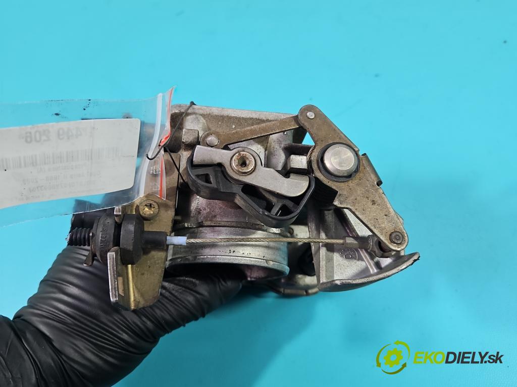 Opel Astra II 1998-2009 1.8 16V 116 HP manual 85 kW 1796 cm3 2- klapka 90536084 (Škrtiaca klapka)