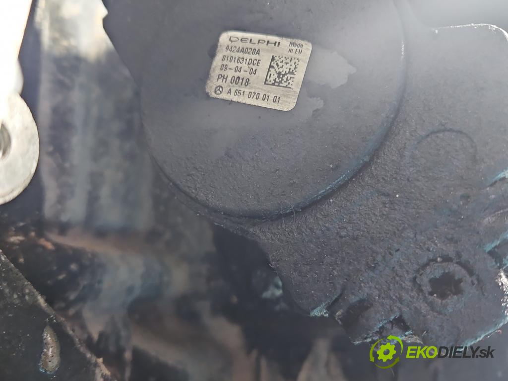 Mercedes GLK X204 2008-2015 2,2.0 CDI 170 HP automatic 125 kW 2143 cm3 5- čerpadlo vstrekovacia A6510700101 (Vstrekovacie čerpadlo)