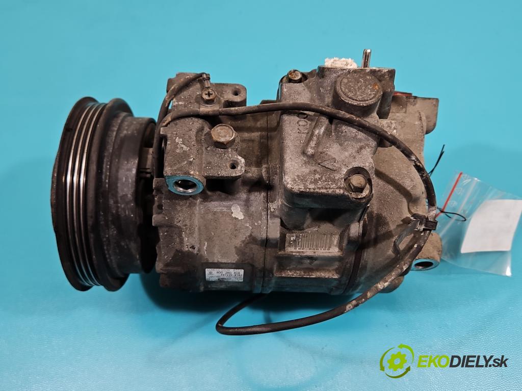 Vw Passat B5 1995-2005 1.6 8V 102 HP manual 75 kW 1595 cm3 5- Kompresor: klimatizácie 8D0260808 (Kompresor klimatizácie)