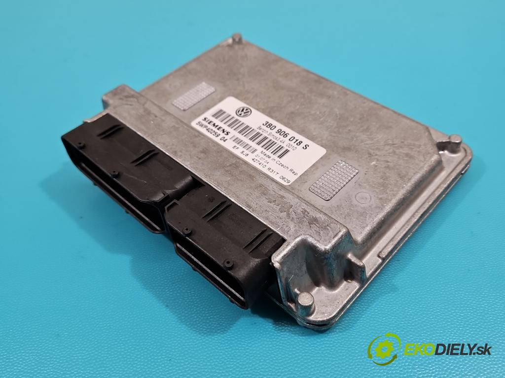 Vw Passat B5 1995-2005 1.6 8V 102 HP manual 75 kW 1595 cm3 5- riadiaca jednotka motora 3B0906018S