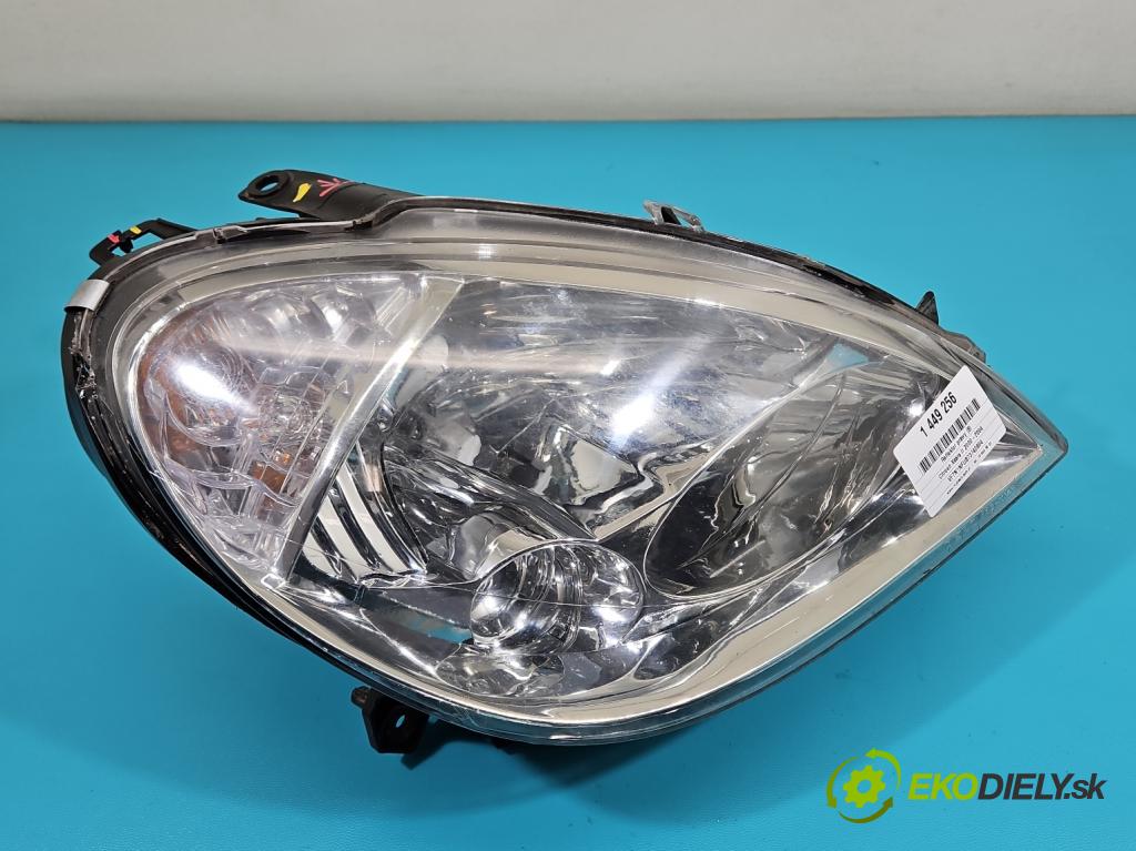 Citroen Xsara II 2000-2004 1.6 16V 109 HP manual 80 kW 1587 cm3 5- Reflektor: pravý  (Svetlo predné pravé)