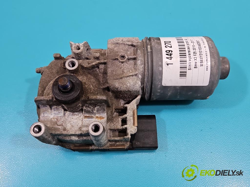 Bmw X3 F25 2010-2017 2.0d 184hp automatic 135 kW 1995 cm3 5- motor stieračov predné 6004FA0023