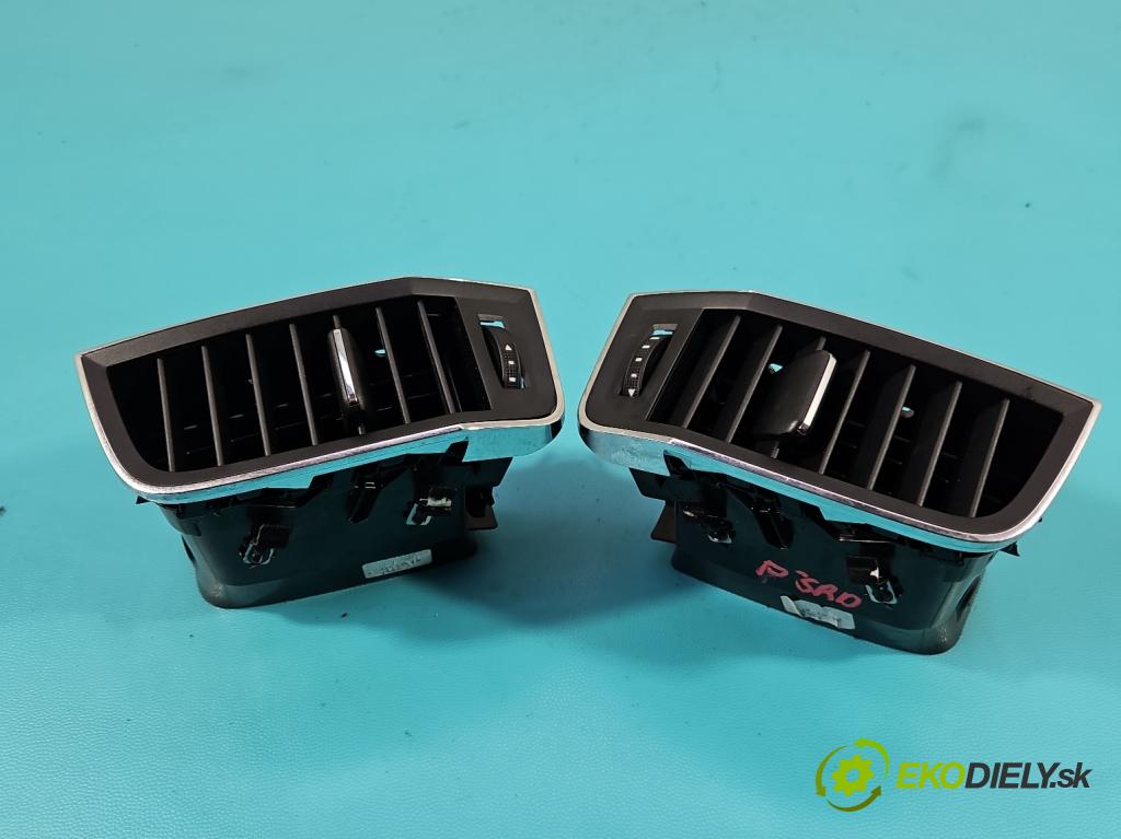 Skoda Karoq 2017- 1.5 TSI 150 HP automatic 110 kW 1498 cm3 5- Mřížka: kúrenia stredová 57A820952A (Mriežka kúrenia (fukár))