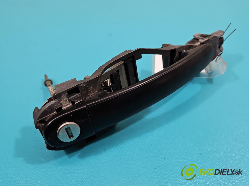 Seat Toledo III 2004-2009 1.6 SR 102 HP manual 75 kW 1595 cm3 5- rukoväť predné ľavé mimo: 3B0837885 (Kľučka dverí vonkajšia predná ľavá)