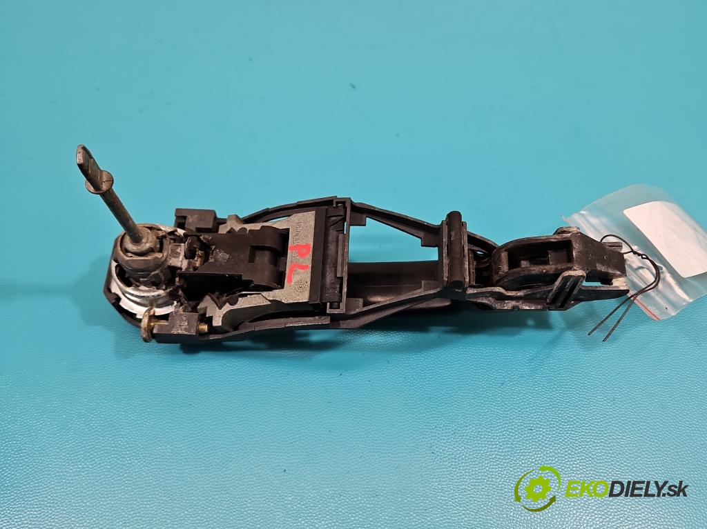 Seat Toledo III 2004-2009 1.6 SR 102 HP manual 75 kW 1595 cm3 5- rukoväť predné ľavé mimo: 3B0837885 (Kľučka dverí vonkajšia predná ľavá)