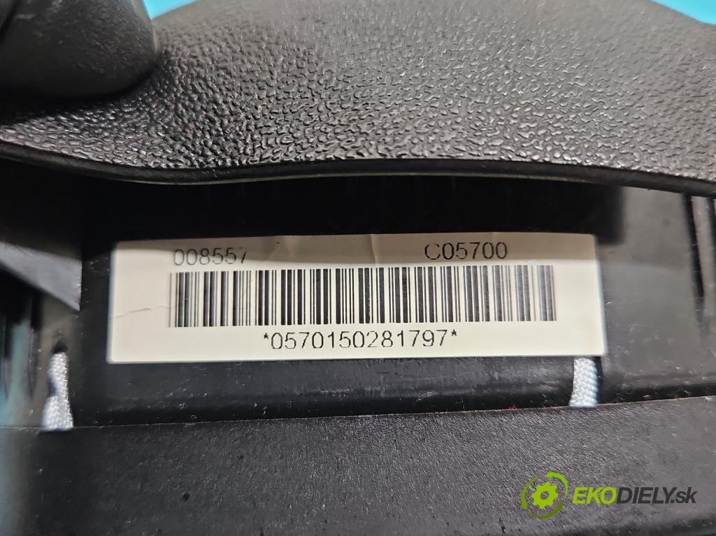 Seat Toledo III 2004-2009 1.6 SR 102 HP manual 75 kW 1595 cm3 5- airbag vzduch: Řidiči:  (Airbag)