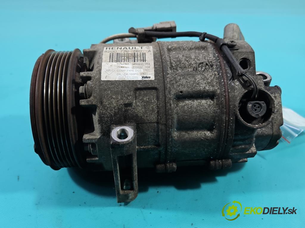 Renault Laguna III 2007-2015 2.0 16V 140 HP manual 103 kW 1997 cm3 5- Kompresor: klimatizácie 8200720780 (Kompresor klimatizácie)