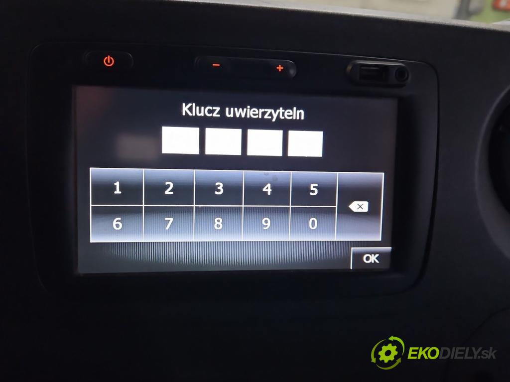Opel Movano III 2010-2022 2.3 cdti 136 HP manual 100 kW 2299 cm3 5- Radio originál 281156224R
