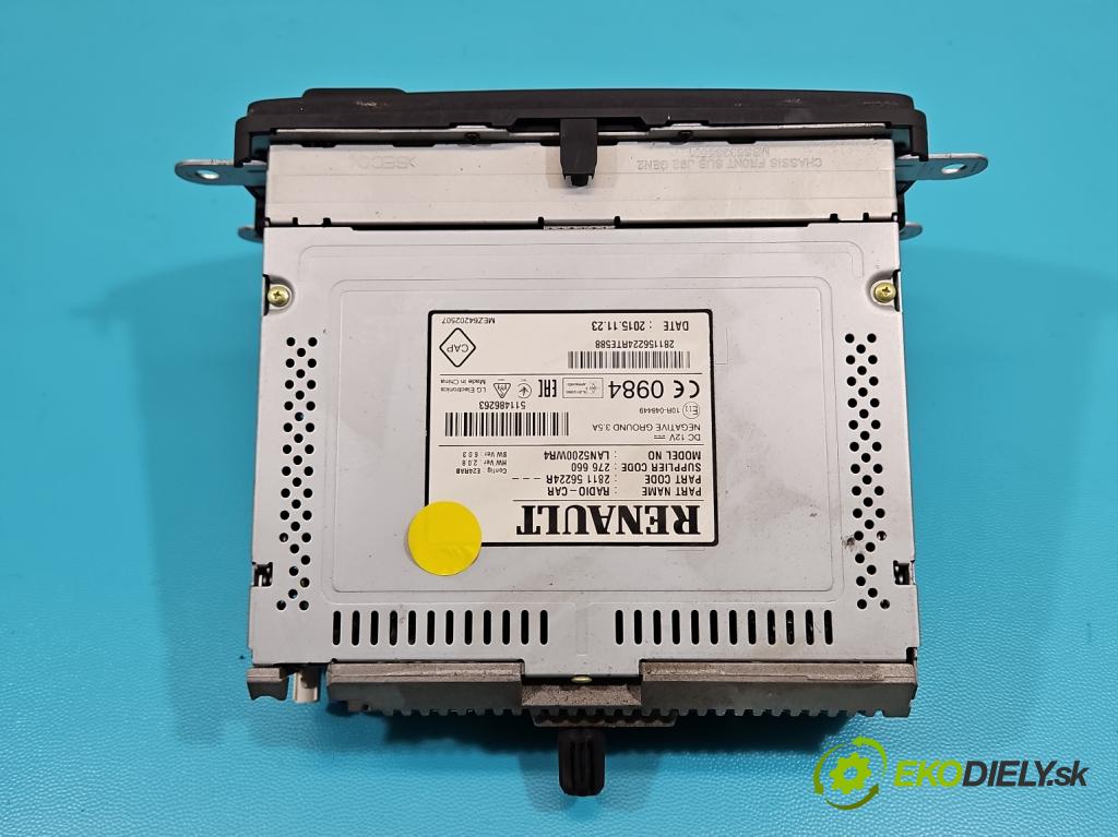 Opel Movano III 2010-2022 2.3 cdti 136 HP manual 100 kW 2299 cm3 5- Radio originál 281156224R