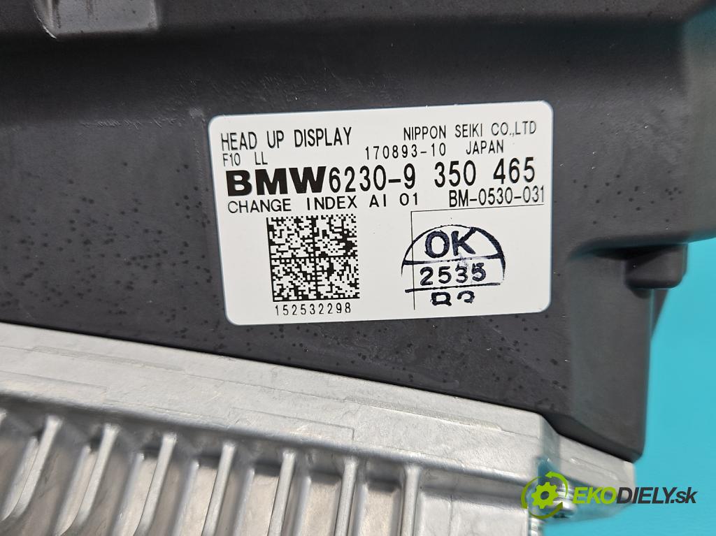 Bmw 5 F10 2010-2017 2.0d 218 hp automatic 160 kW 1995 cm3 5- displej 9350465 (Přístrojové desky, displeje)