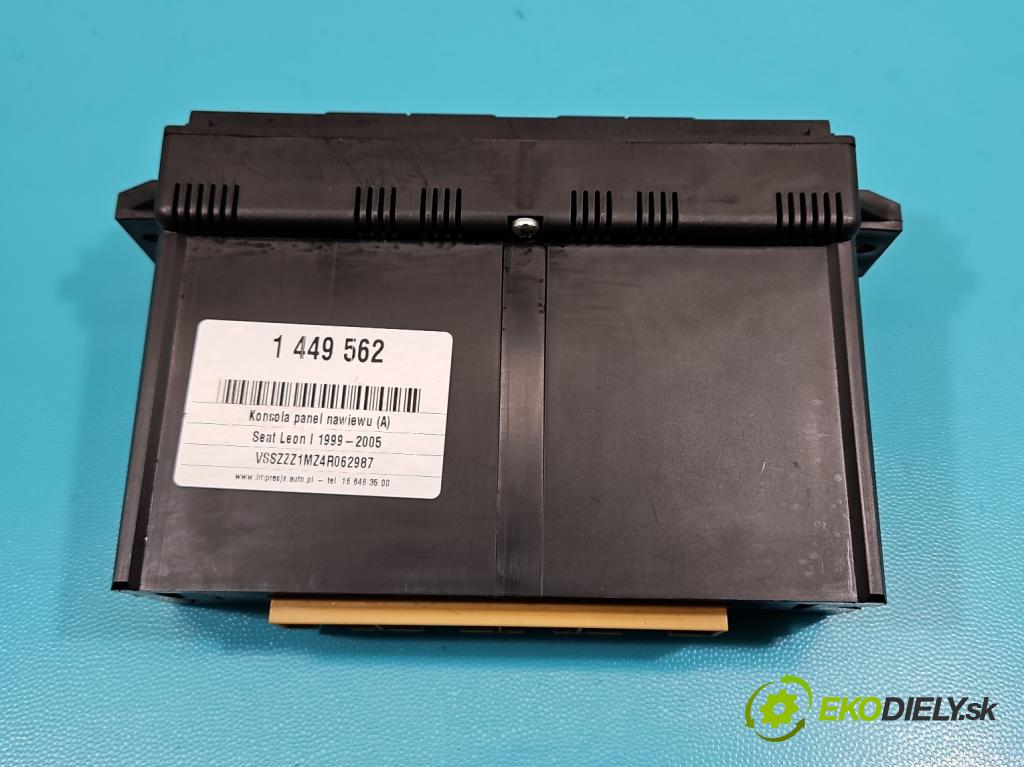 Seat Leon I 1999-2005 1.6 16V 105 HP manual 77 kW 1598 cm3 5- panel kúrenia 1M0820043E
