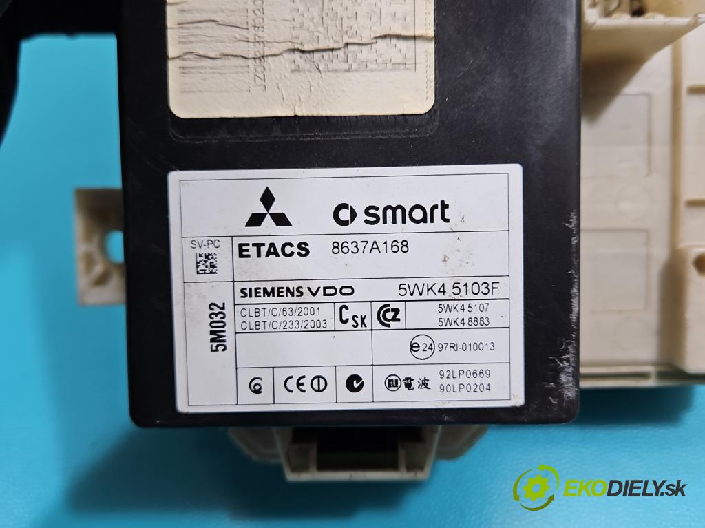 Mitsubishi Colt Z30 VI 2004-2012 1.3 16V 95 HP manual 70 kW 1332 cm3 5- riadiaca jednotka motora A1351505979