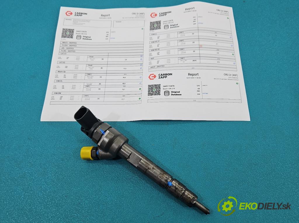 Bmw X3 F25 2010-2017 2.0d 184hp automatic 135 kW 1995 cm3 5- vstrek 0445110478 (Vstrekovač paliva)