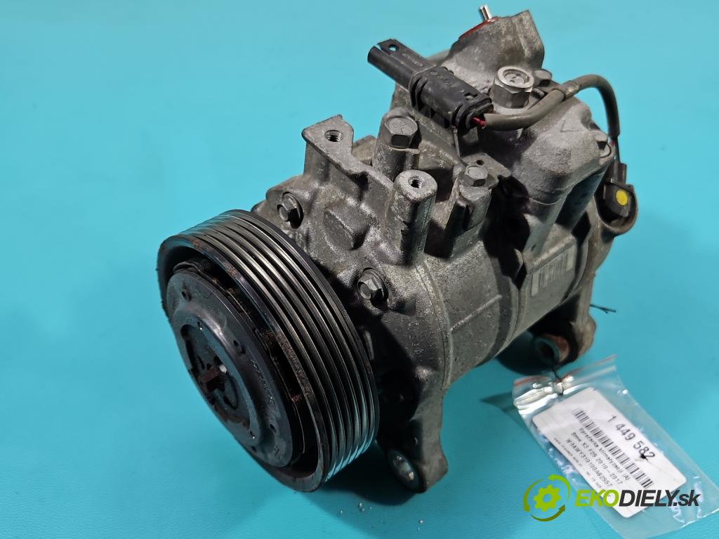 Bmw X3 F25 2010-2017 2.0d 184hp automatic 135 kW 1995 cm3 5- Kompresor: klimatizácie 9225704 (Kompresor klimatizácie)