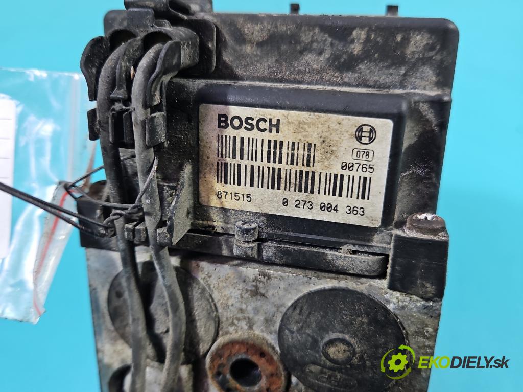 Opel Zafira A 1999-2005 1.8 16V 116 hp manual 85 kW 1796 cm3 5- čerpadlo abs 0265220531 90581418 (Pumpy brzdové)