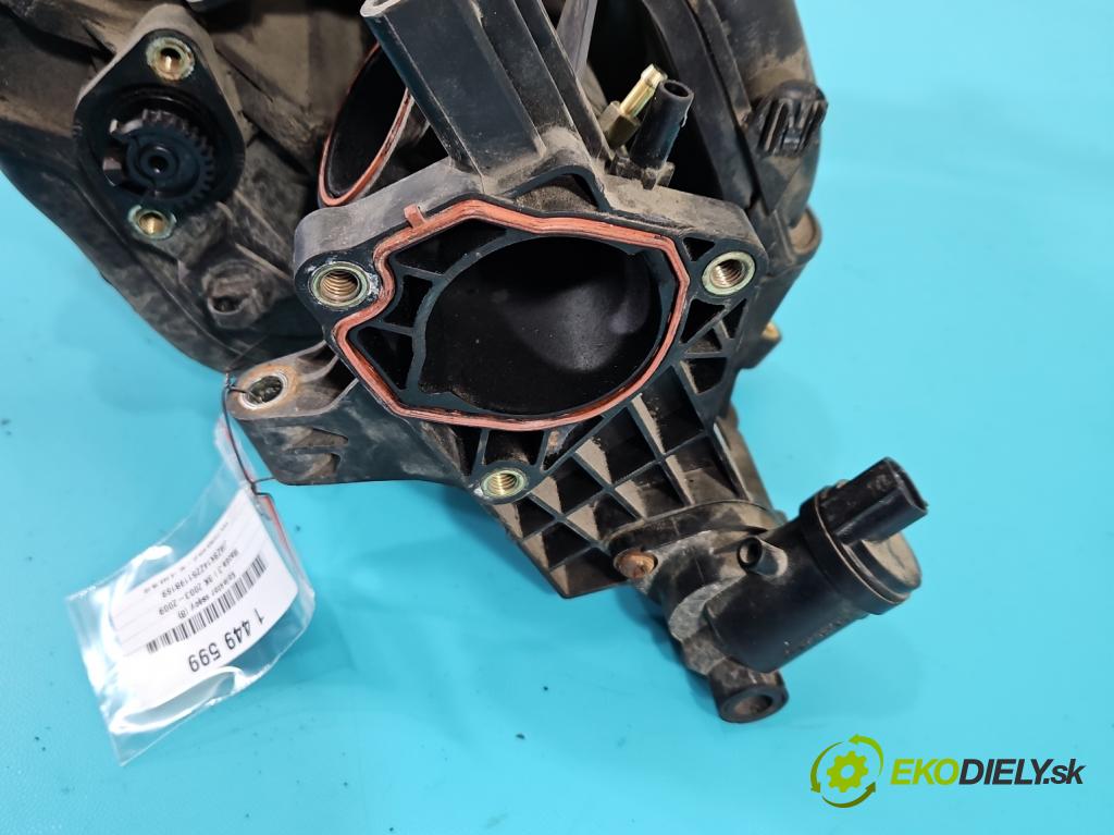 Mazda 3 I BK 2003-2009 1.6 16V 105 HP manual 77 kW 1598 cm3 5- zvod nasávací 099800-0056 (Sacie potrubie)