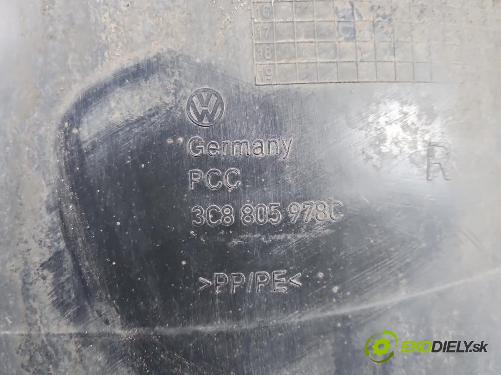 Vw Passat CC 2008-2016 2.0 tdi 140 hp automatic 103 kW 1968 cm3 4- blatník: přední pravé 3C8805912B