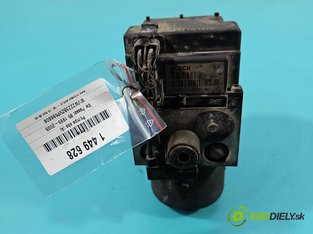 Vw Passat B5 1995-2005 1.9 tdi 110 HP manual 81 kW 1896 cm3 4- čerpadlo abs 0265216411 (Pumpa ABS)