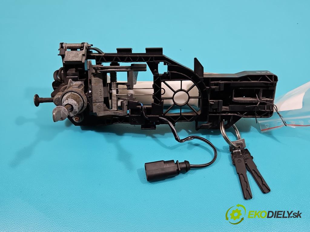 Vw Passat CC 2008-2016 2.0 tdi 140 HP automatic 103 kW 1968 cm3 4- rukoväť predné ľavé mimo: 3C8837885 (Kľučka dverí vonkajšia predná ľavá)