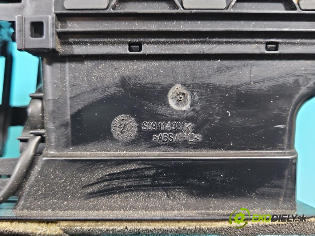 Vw Passat CC 2008-2016 2.0 tdi 140 HP automatic 103 kW 1968 cm3 4- Mřížka: kúrenia stredová 3AB819728A (Mriežka kúrenia (fukár))