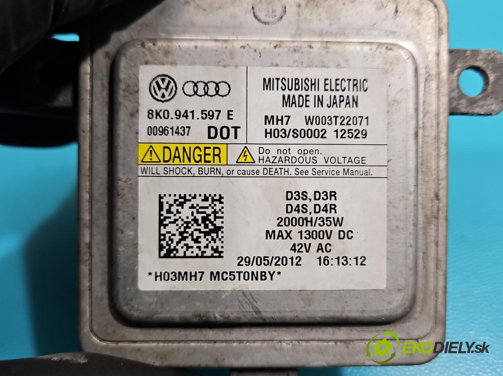 Vw Passat CC 2008-2016 2.0 tdi 140 HP automatic 103 kW 1968 cm3 4- střídač: xenon 8K0941597E (Riadiaca jednotka xenónu)