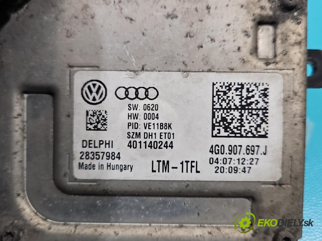 Vw Passat CC 2008-2016 2.0 tdi 140 HP automatic 103 kW 1968 cm3 4- střídač: xenon 4G0907697J (Riadiaca jednotka xenónu)