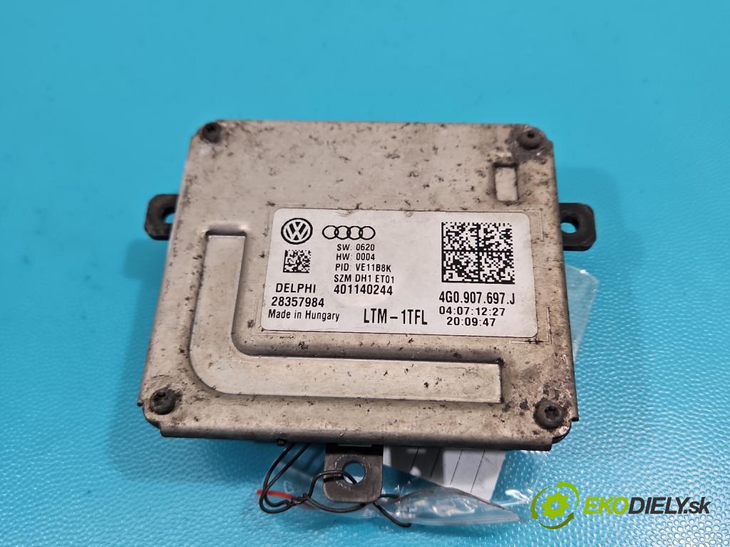 Vw Passat CC 2008-2016 2.0 tdi 140 HP automatic 103 kW 1968 cm3 4- střídač: xenon 4G0907697J (Riadiaca jednotka xenónu)