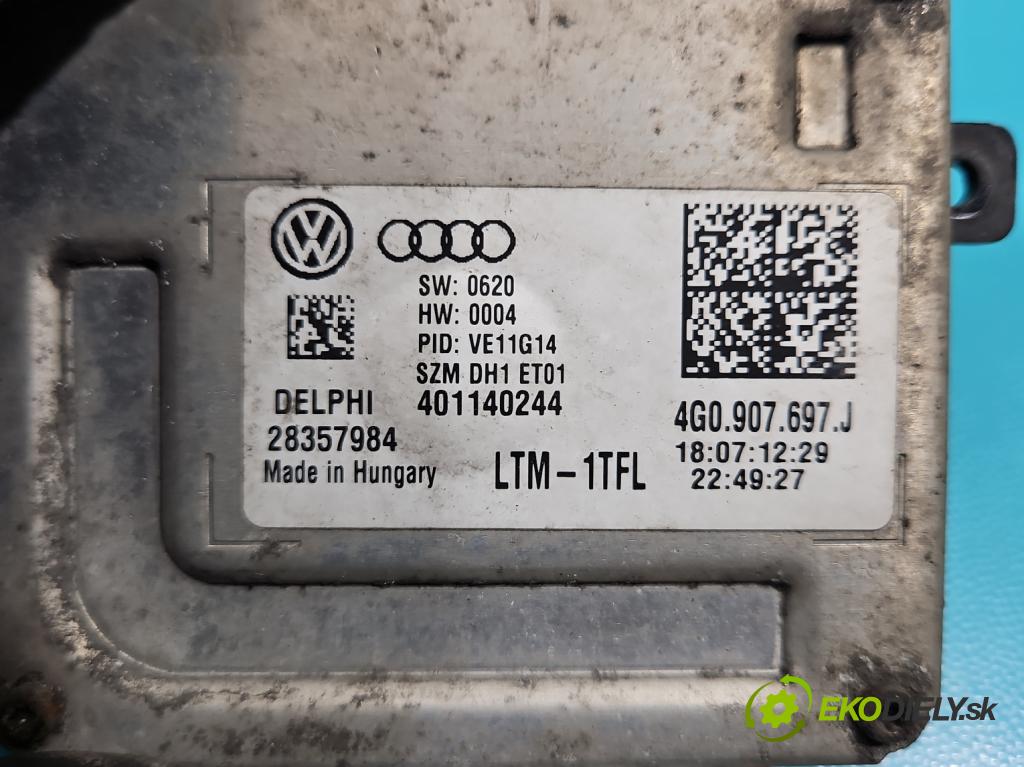 Vw Passat CC 2008-2016 2.0 tdi 140 HP automatic 103 kW 1968 cm3 4- střídač: xenon 4G0907697J (Riadiaca jednotka xenónu)