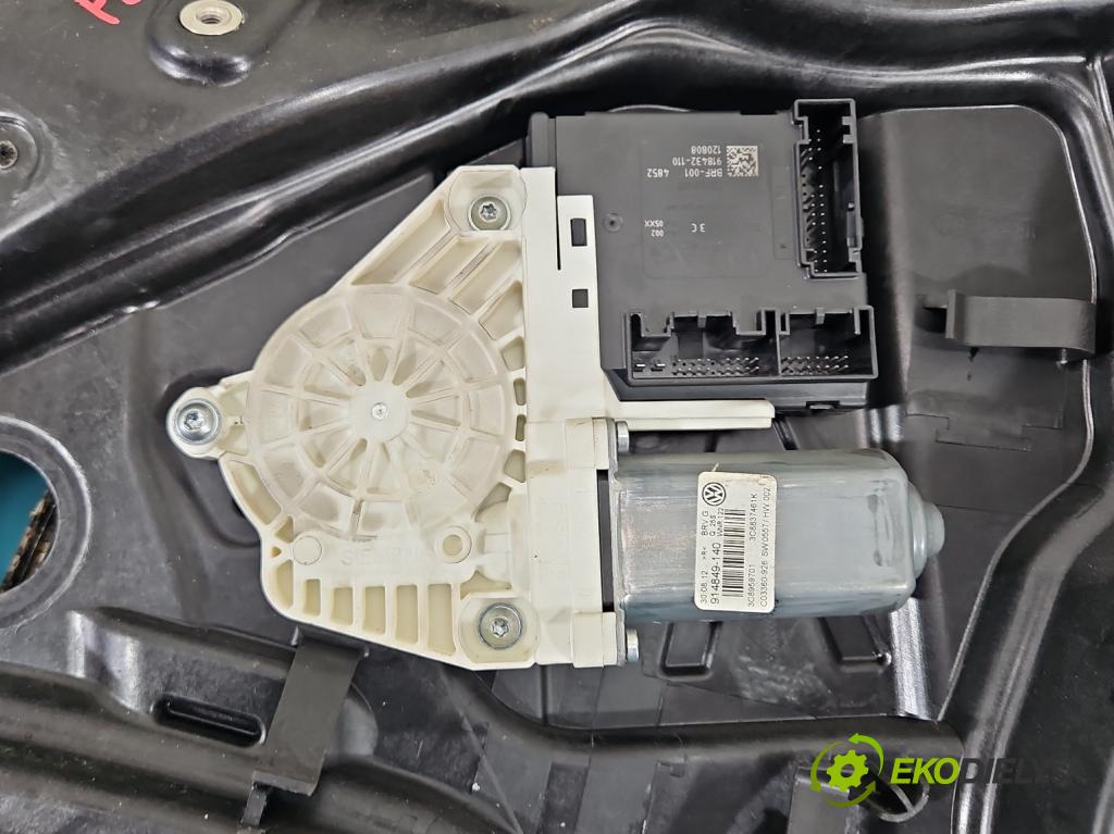 Vw Passat CC 2008-2016 2.0 tdi 140 hp automatic 103 kW 1968 cm3 4- mechanismus stahování přední levý 3C8959701