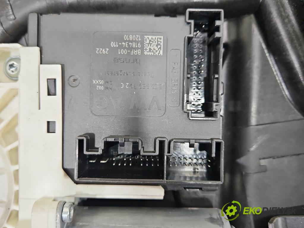 Vw Passat CC 2008-2016 2.0 tdi 140 hp automatic 103 kW 1968 cm3 4- mechanismus stahování přední pravý 3C8837462K