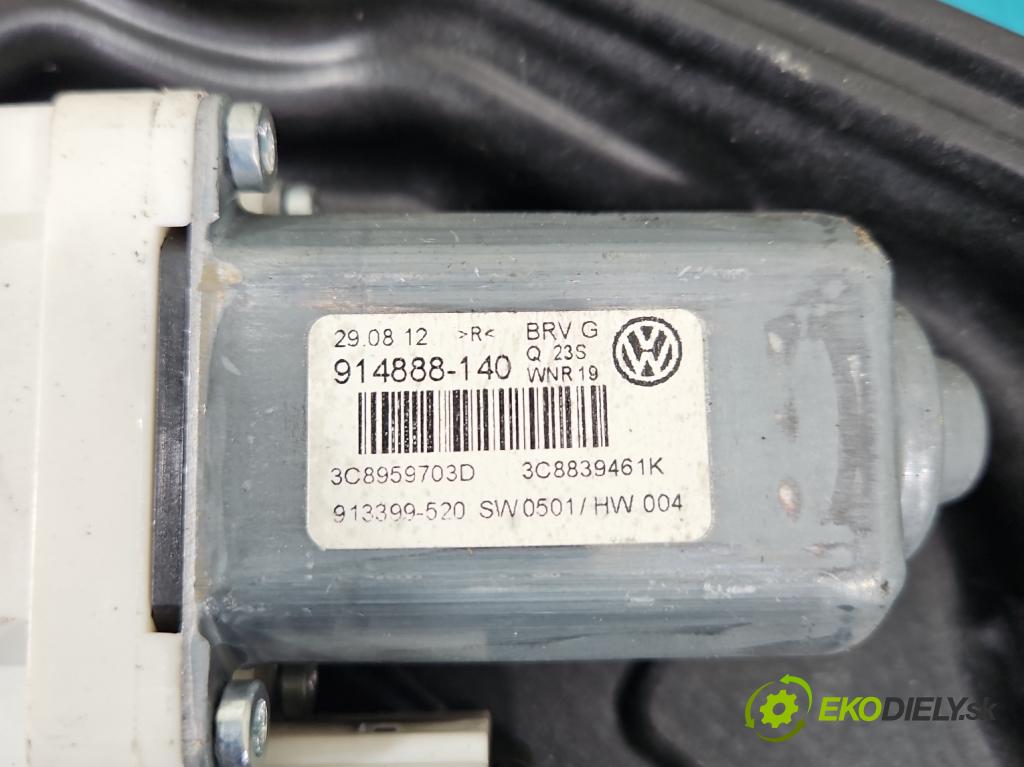 Vw Passat CC 2008-2016 2.0 tdi 140 hp automatic 103 kW 1968 cm3 4- mechanismus stahování zadní levý 3C8959795