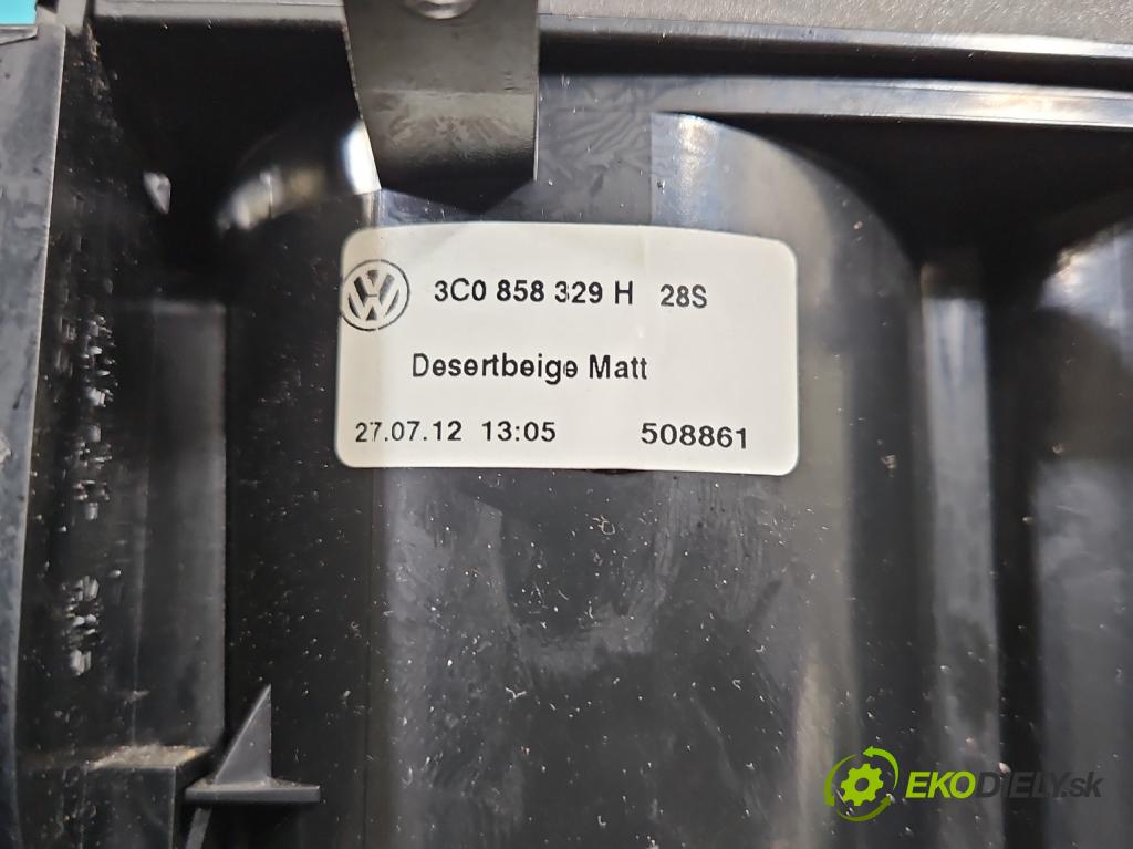 Vw Passat CC 2008-2016 2.0 tdi 140 HP automatic 103 kW 1968 cm3 4- Rukojeť: na nápoje: 3C0858329H (Držiak (úchyt) na nápoje)