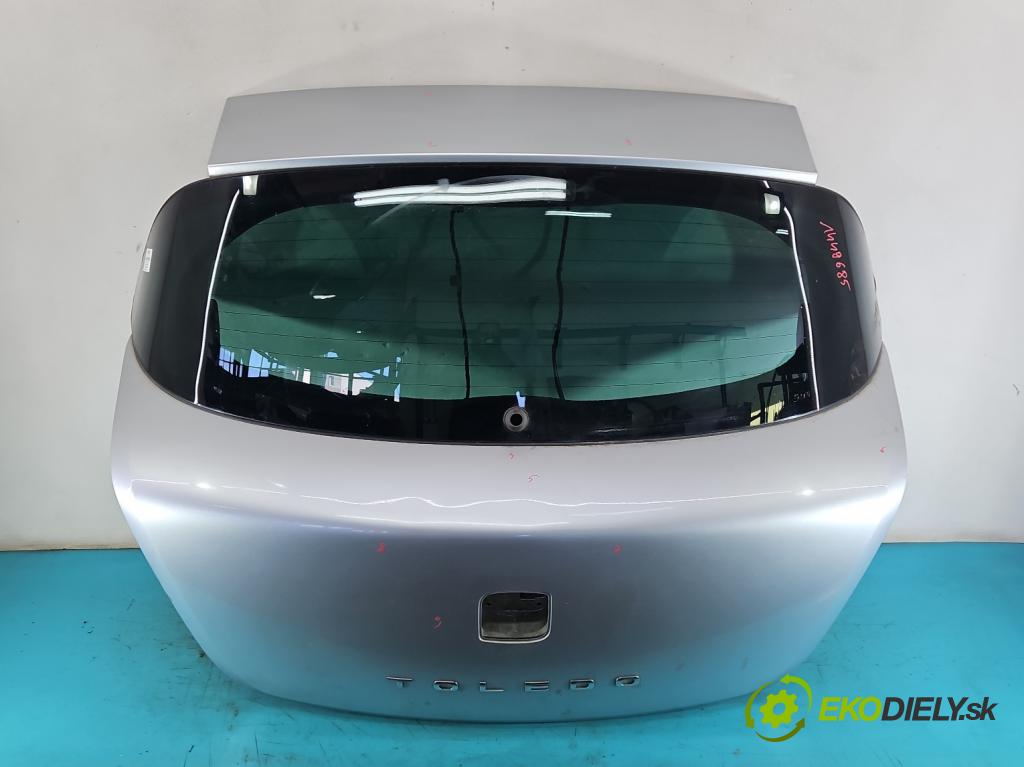 Seat Toledo III 2004-2009 1.6 SR 102 hp manual 75 kW 1595 cm3 5- zadní kufrové dveře  (Zadní kapoty)