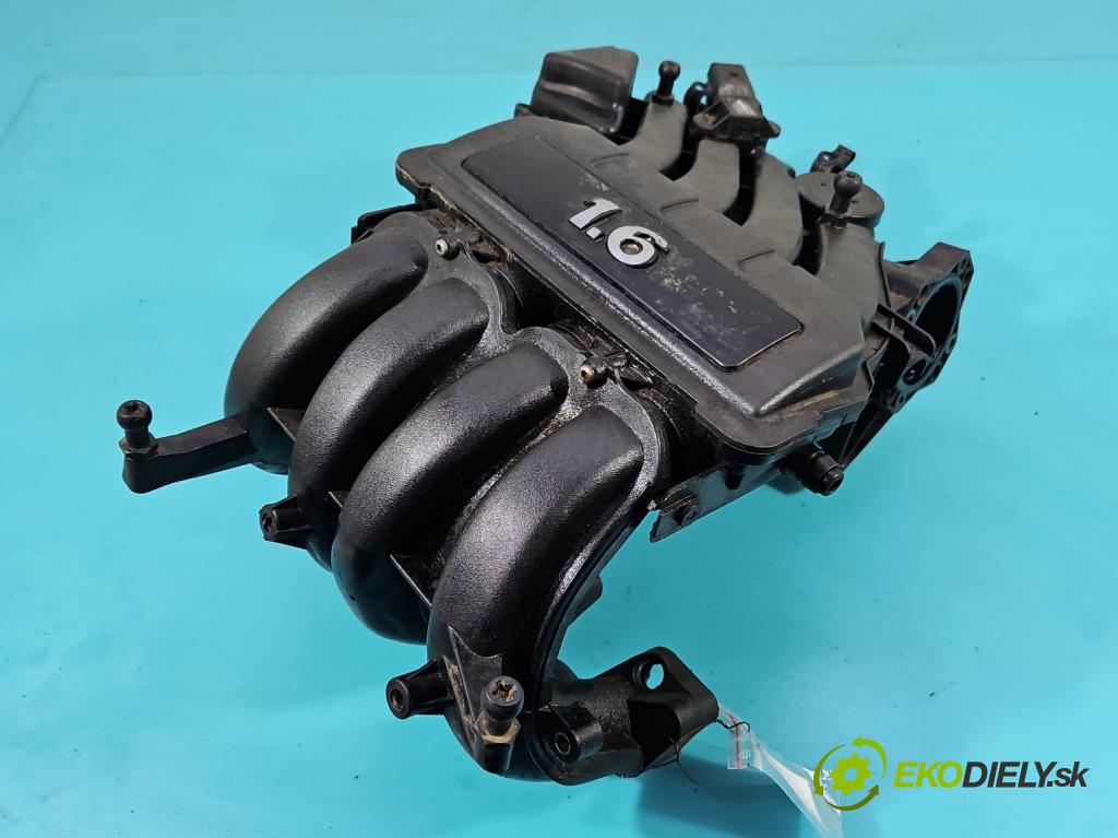 Seat Toledo III 2004-2009 1.6 SR 102 HP manual 75 kW 1595 cm3 5- zvod nasávací 06A133206AN (Sacie potrubie)