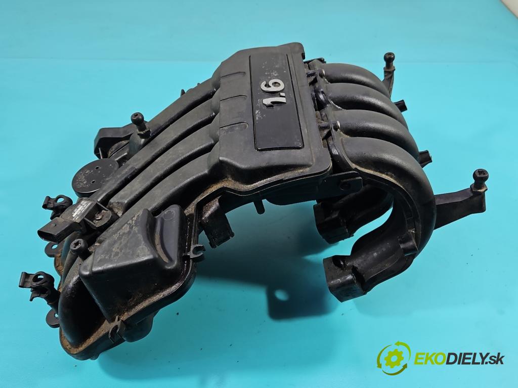 Seat Toledo III 2004-2009 1.6 SR 102 HP manual 75 kW 1595 cm3 5- zvod nasávací 06A133206AN (Sacie potrubie)