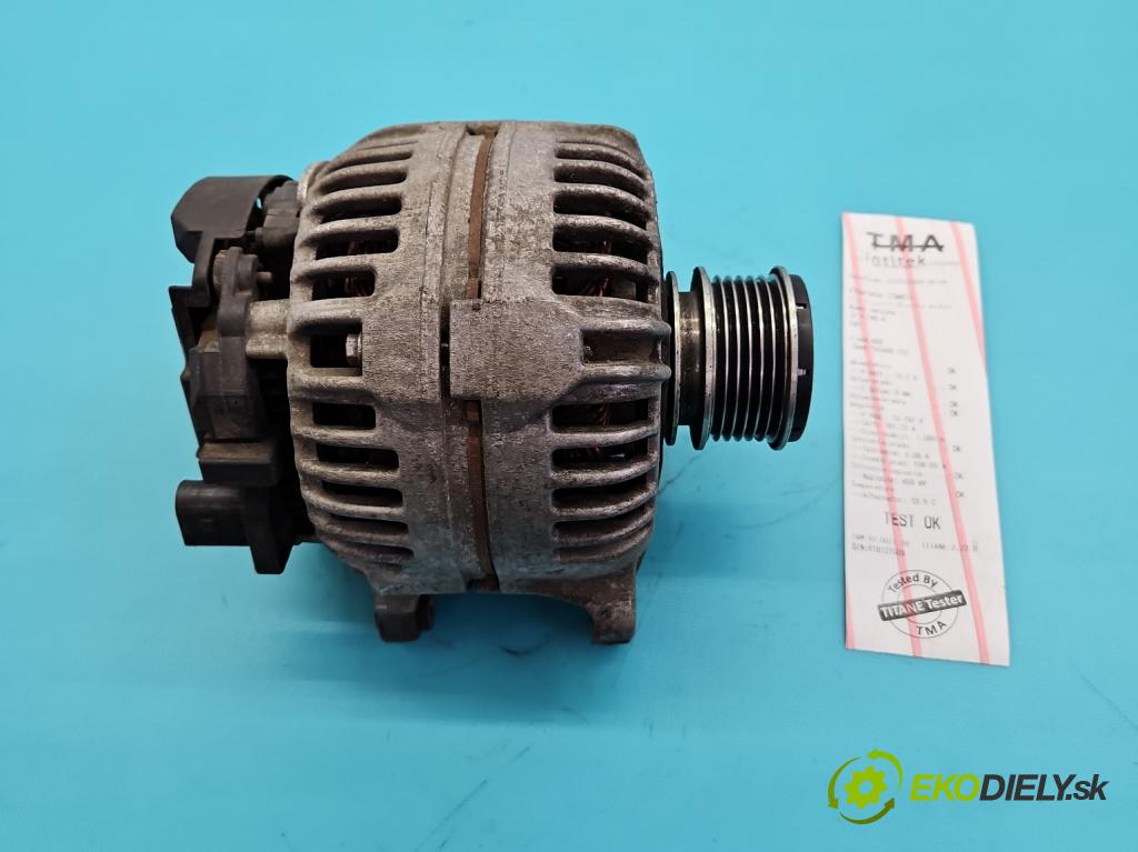 Seat Toledo III 2004-2009 1.6 SR 102 HP manual 75 kW 1595 cm3 5- Alternator 06F903023F (Alternátor)