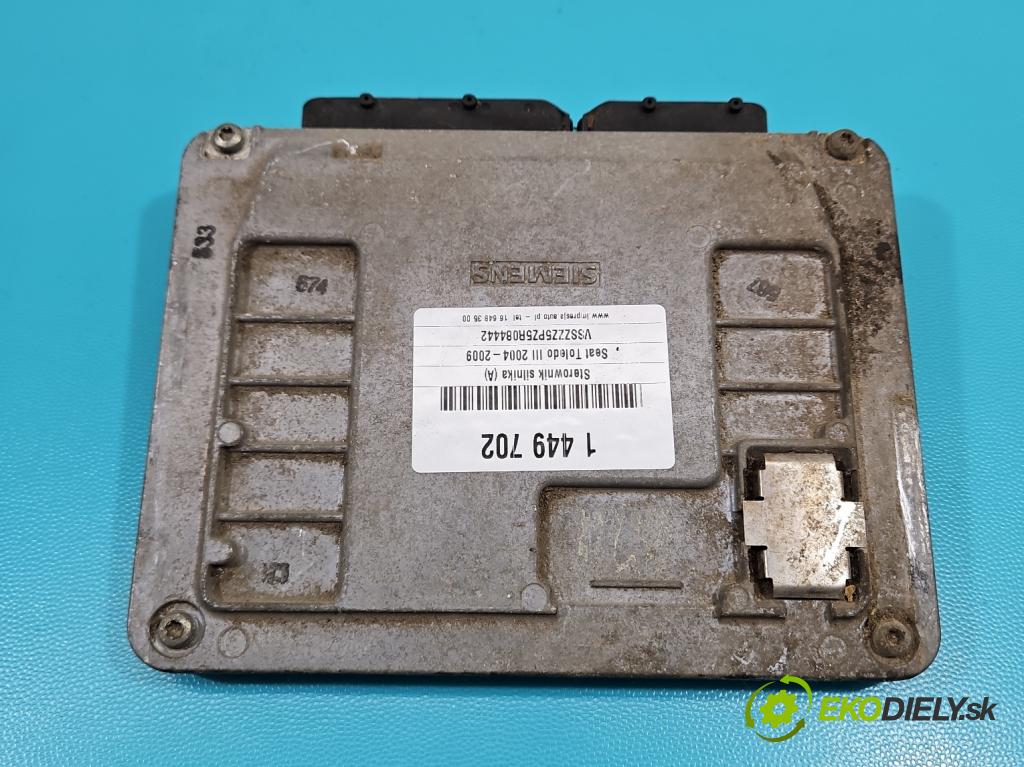 Seat Toledo III 2004-2009 1.6 SR 102 HP manual 75 kW 1595 cm3 5- riadiaca jednotka motora 06A906033DA