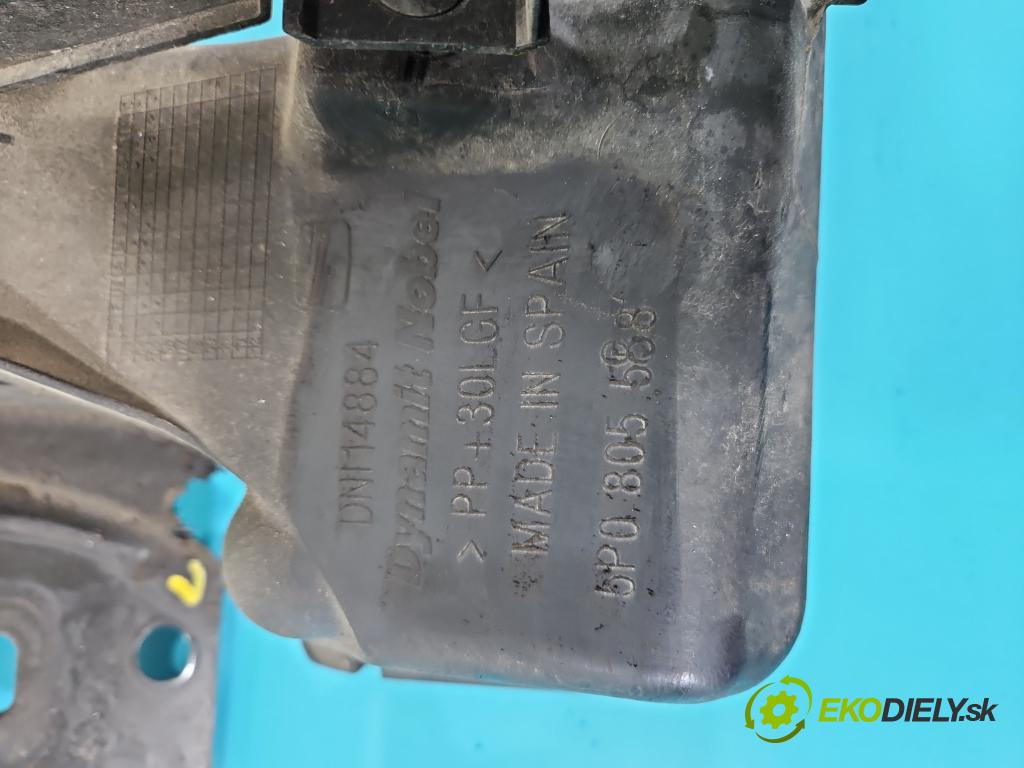 Seat Toledo III 2004-2009 1.6 SR 102 hp manual 75 kW 1595 cm3 5- stěna přední 5P0805588 (Výztuhy přední)