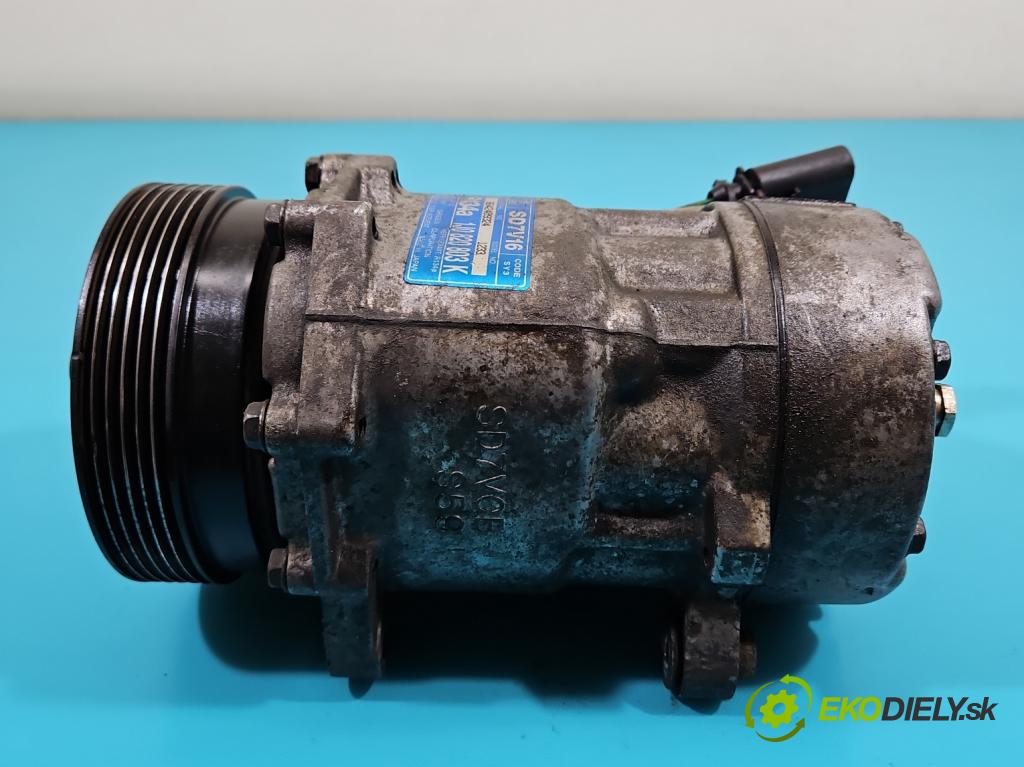 Seat Leon I 1999-2005 1.6 16V 105 hp manual 77 kW 1598 cm3 5- Kompresor: klíma 1J0820803K (Kompresory)