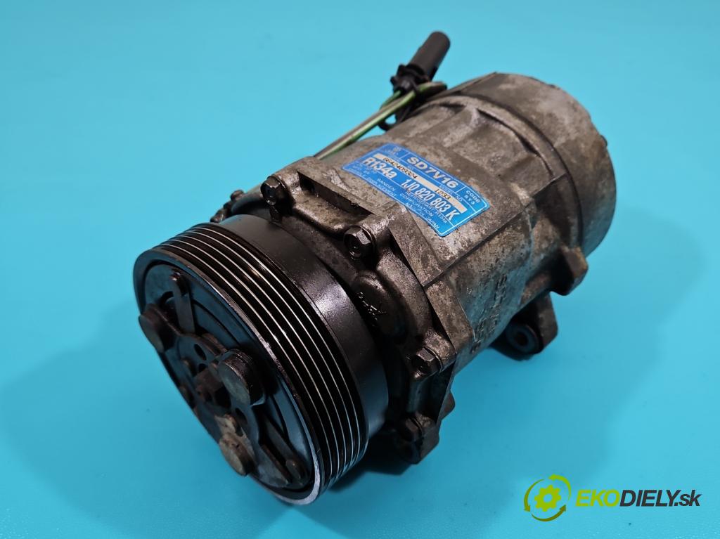 Seat Leon I 1999-2005 1.6 16V 105 hp manual 77 kW 1598 cm3 5- Kompresor: klíma 1J0820803K (Kompresory)