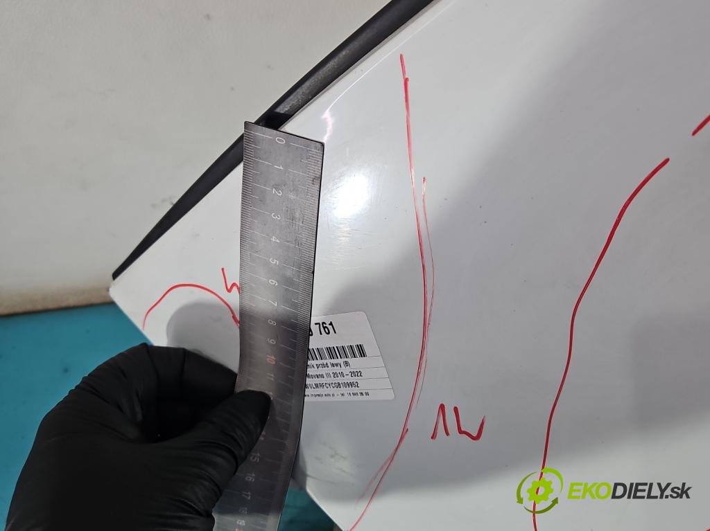 Opel Movano III 2010-2022 2.3 cdti 136hp manual 100 kW 2299 cm3 5- blatnik přední levý  (Predné ľavé)