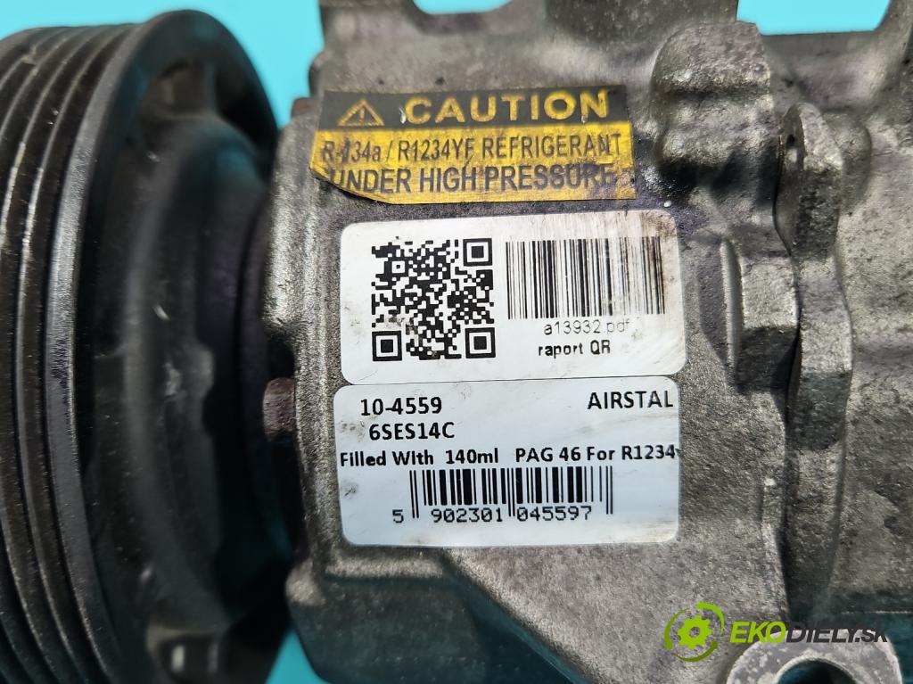 Kia Optima IV 2015-2020 1.7 crdi 141 HP manual 104 kW 1685 cm3 5- Kompresor: klimatizácie  (Kompresor klimatizácie)